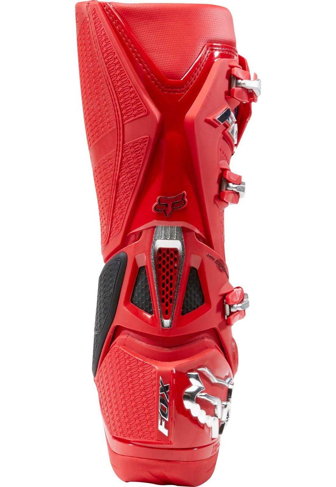 Botas Moto Instinct Prey Rojo Fox-1