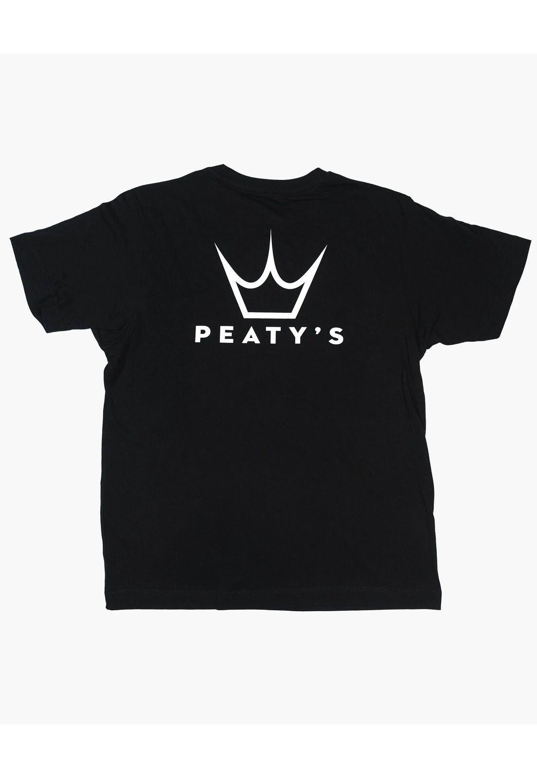 Polera Lifestyle Ride Wear Pinted Negro Peaty's-1