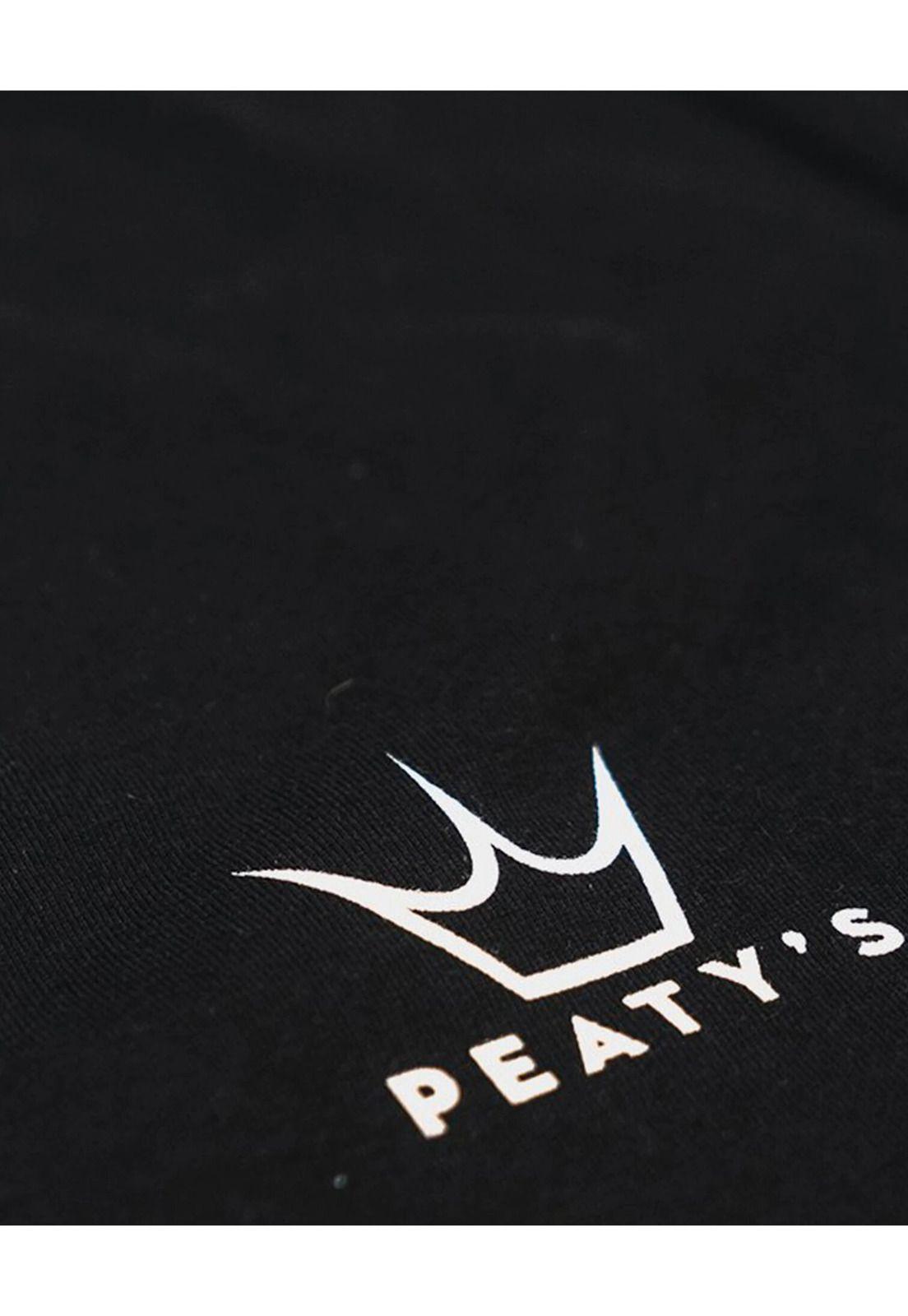Polera Lifestyle Ride Wear Pinted Negro Peaty's-2