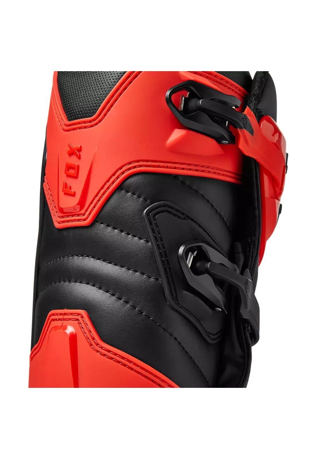 Botas Moto Comp Rojo Fox-7
