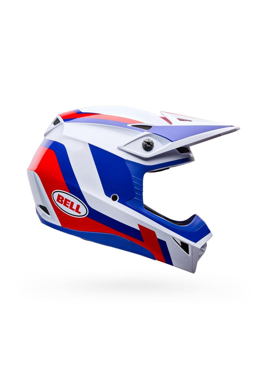 Casco Moto Niño MX-10 Mips Dyno  Rojo/Blanco Bell-0