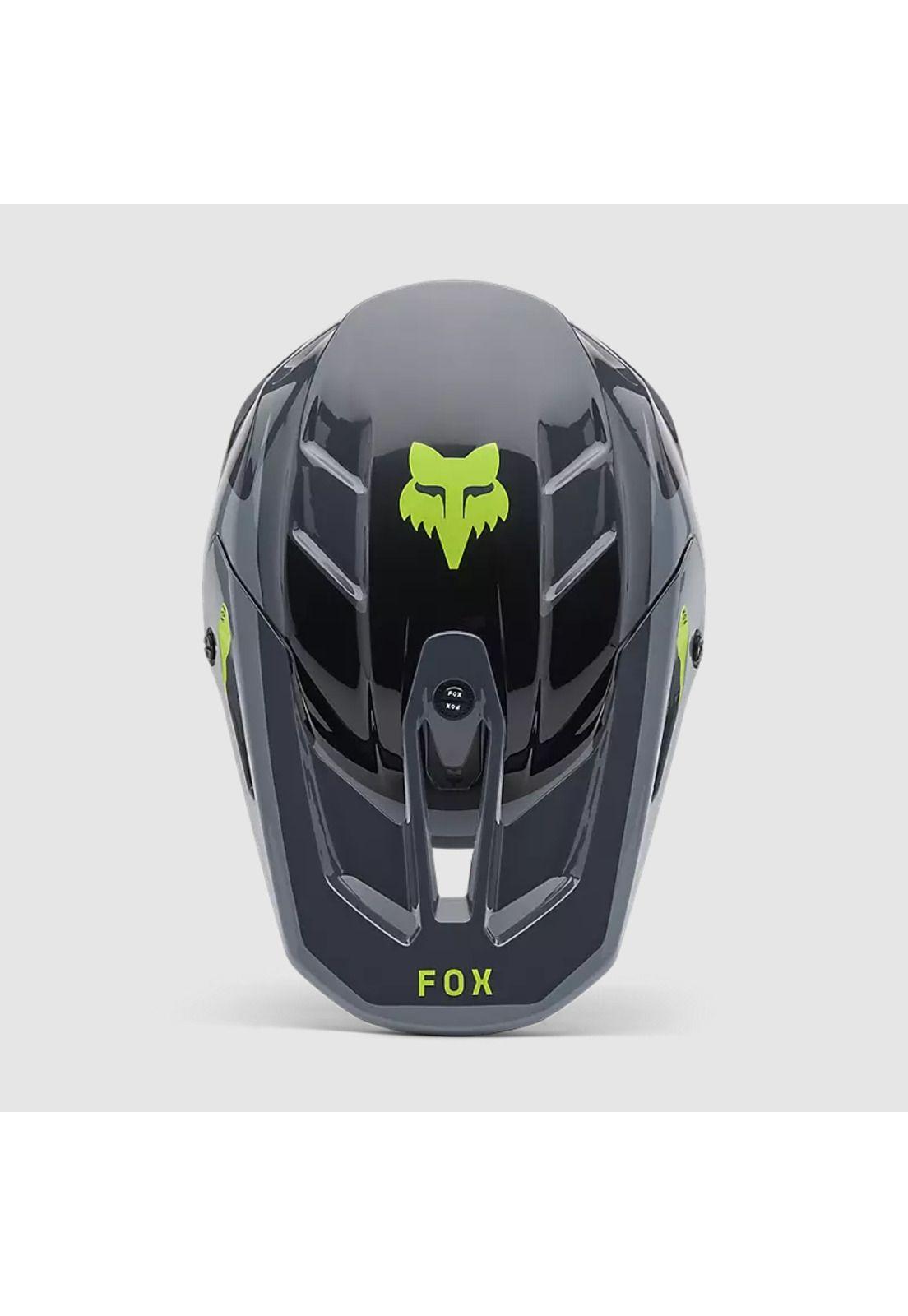 Casco Moto V3 Divider Gris Fox-3