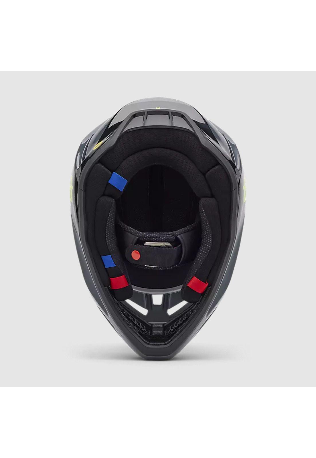 Casco Moto V3 Divider Gris Fox-5