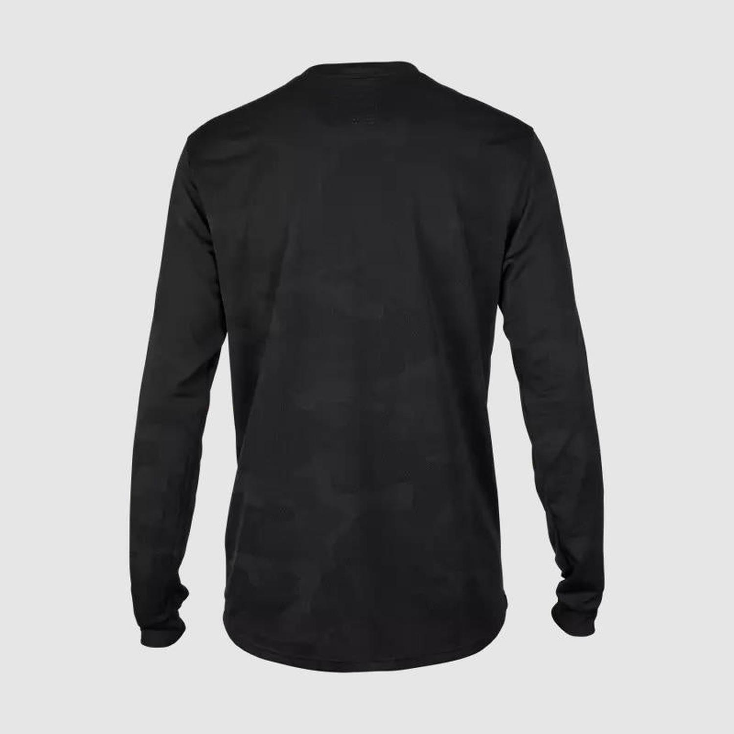Polera Bicicleta Ranger TruDri™ Manga Larga Negro Fox-1