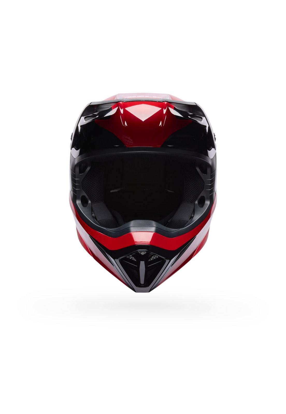 Casco Moto MX-10 Rojo/Negro Bell-2