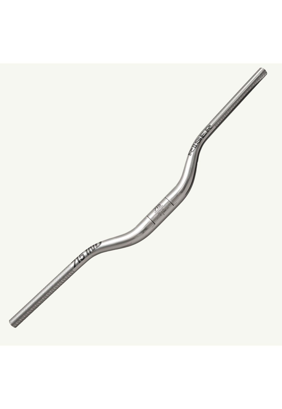 Manubrio Bicicleta 50mm Riser 35 Clamp Gris 715IND-0