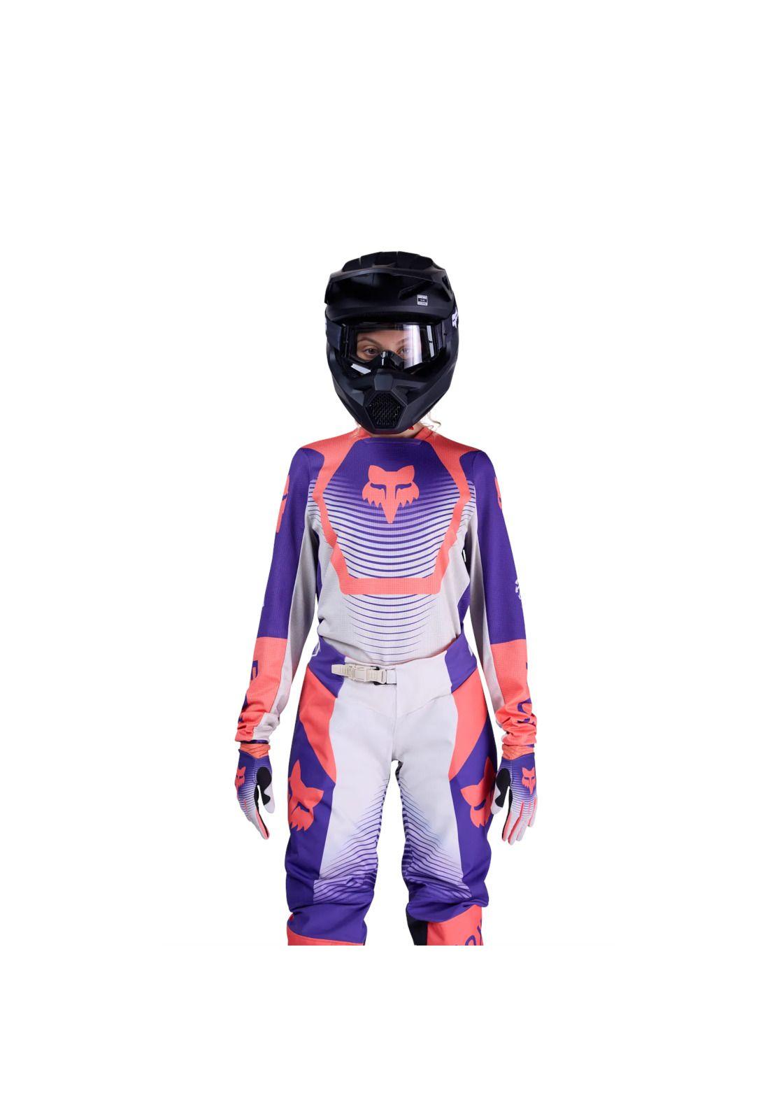 Polera Moto Mujer 180 Collect Morado Fox-2