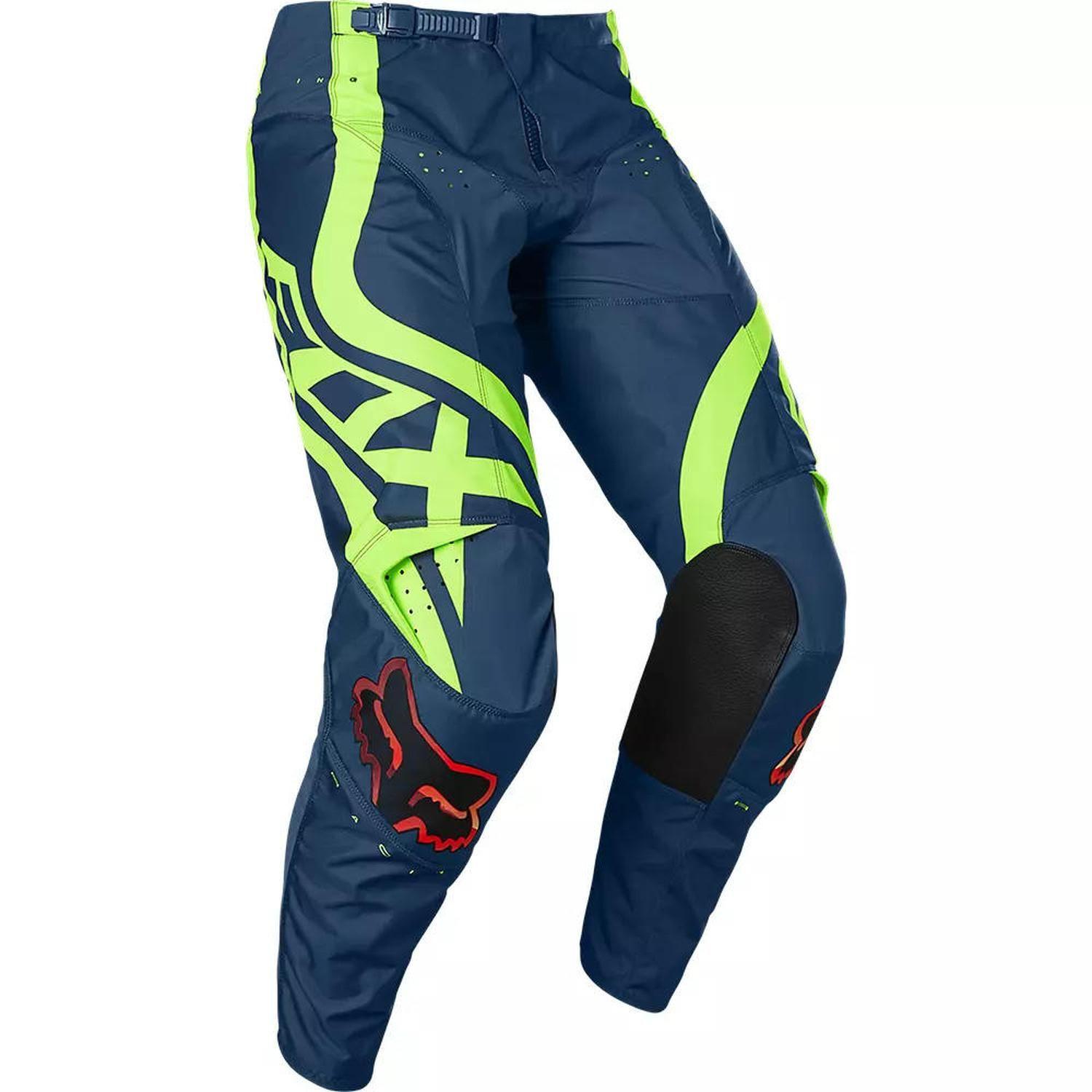 Pantalon Moto 180 Venz Azul Fox-0