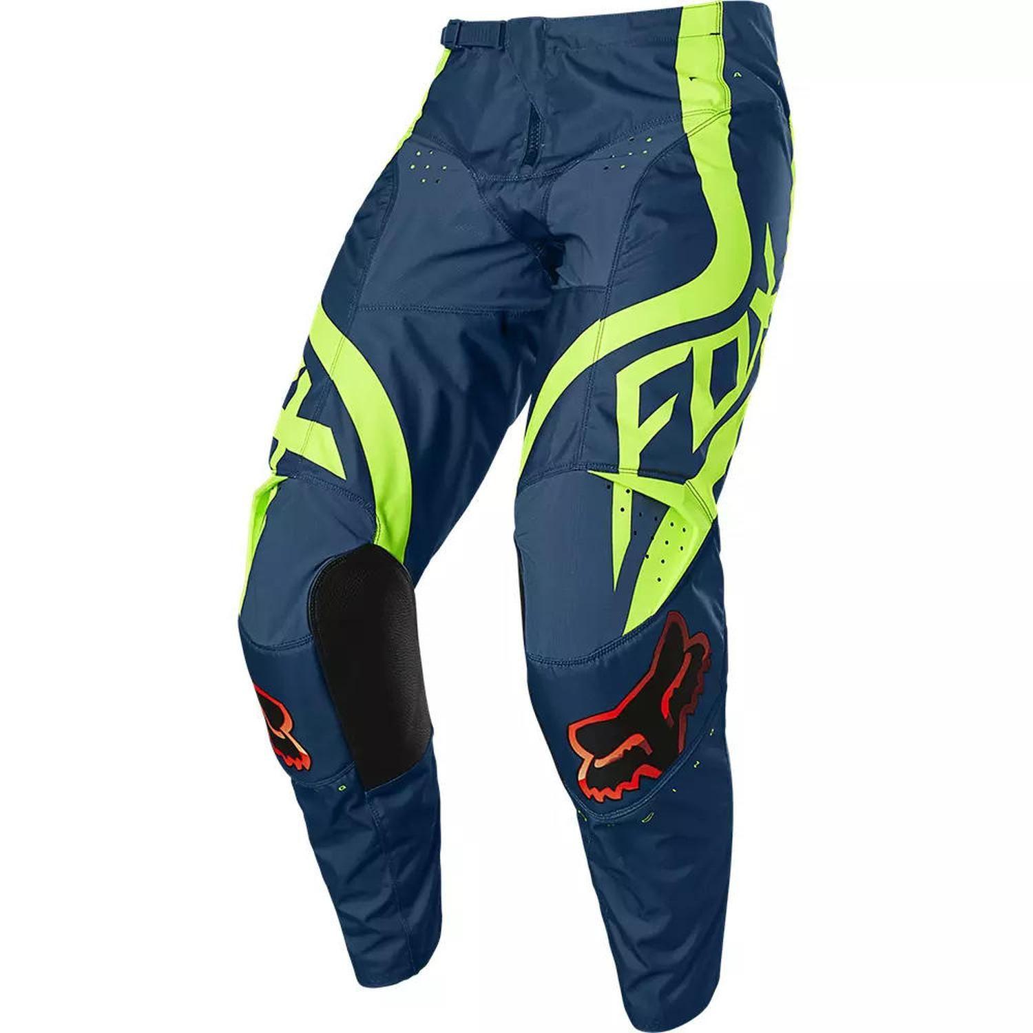 Pantalon Moto 180 Venz Azul Fox-1