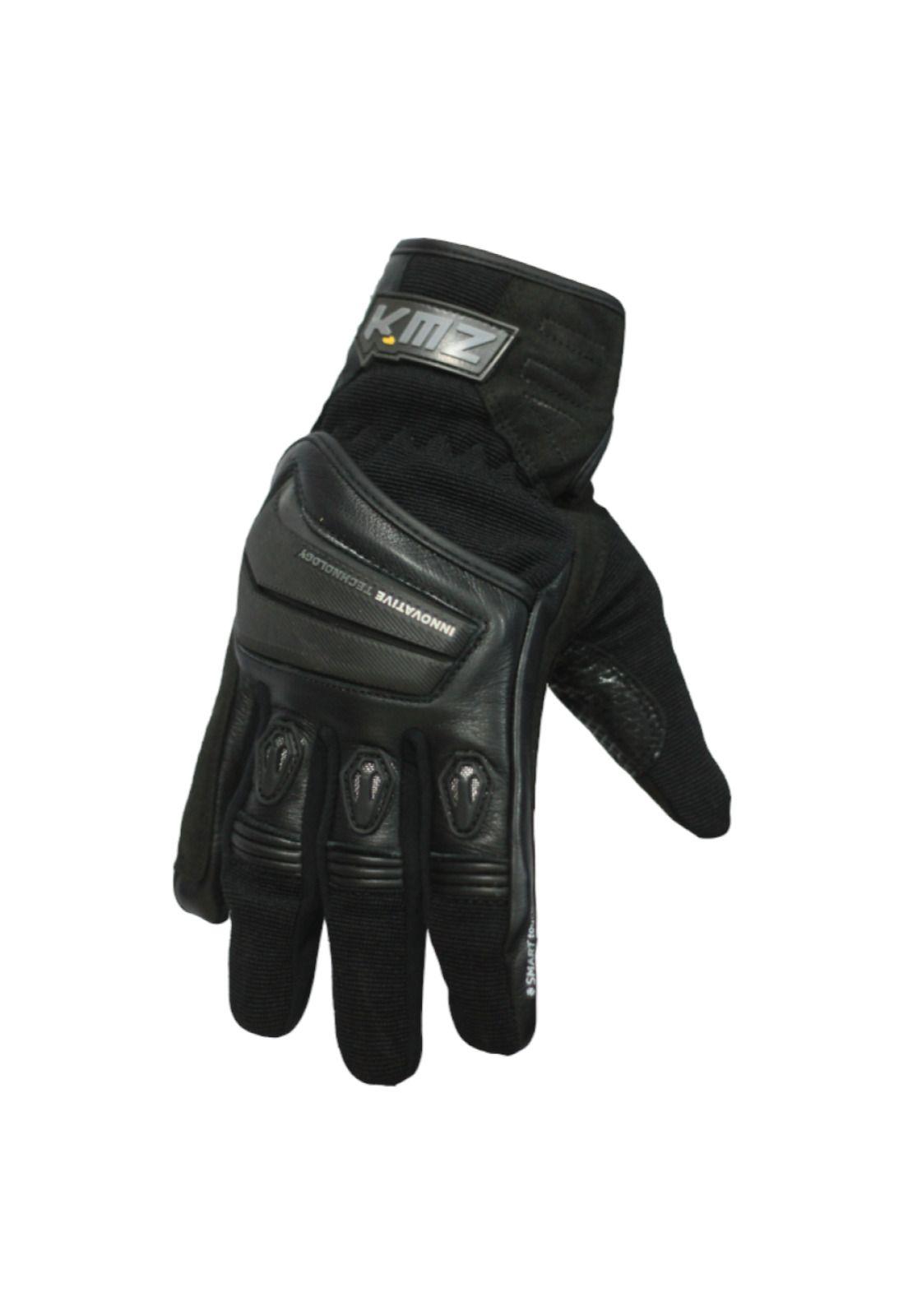 Guantes Moto Calle Combo Negro KMZ-0