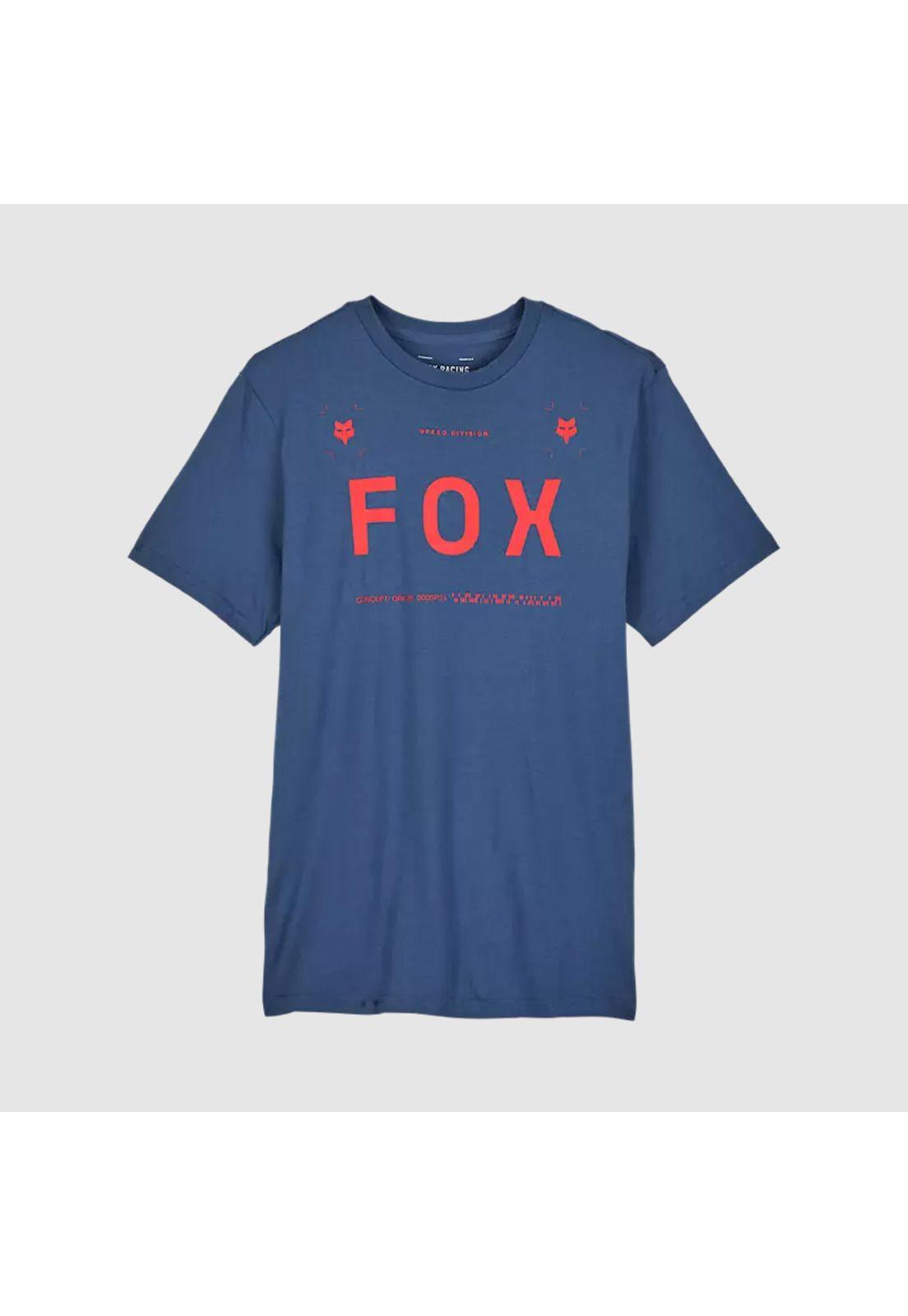 Polera Lifestyle Aviation Premium Azul Fox-1
