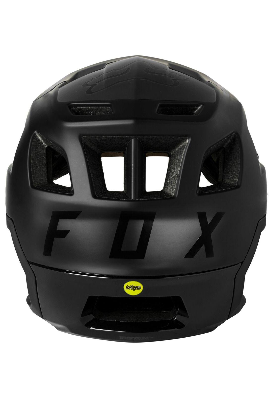 Casco Bicicleta Dropframe Pro Negro Fox-3