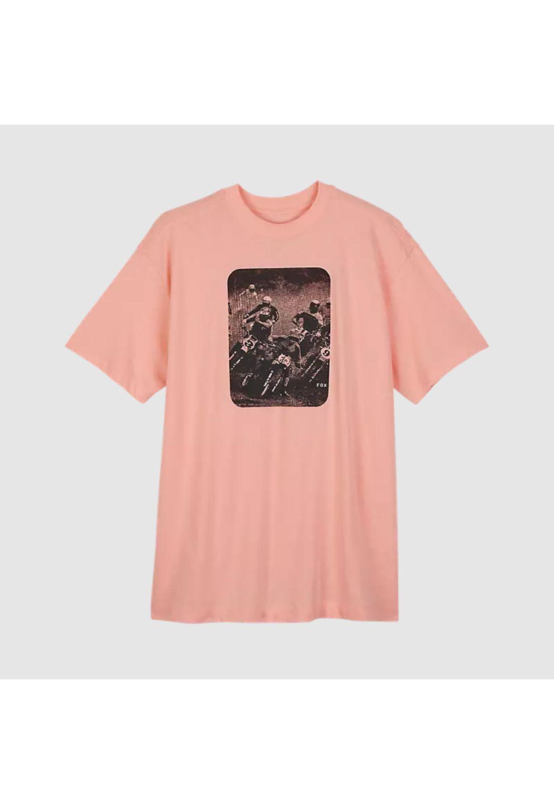 Polera Lifestyle Mujer Furioso Salmon Fox-0