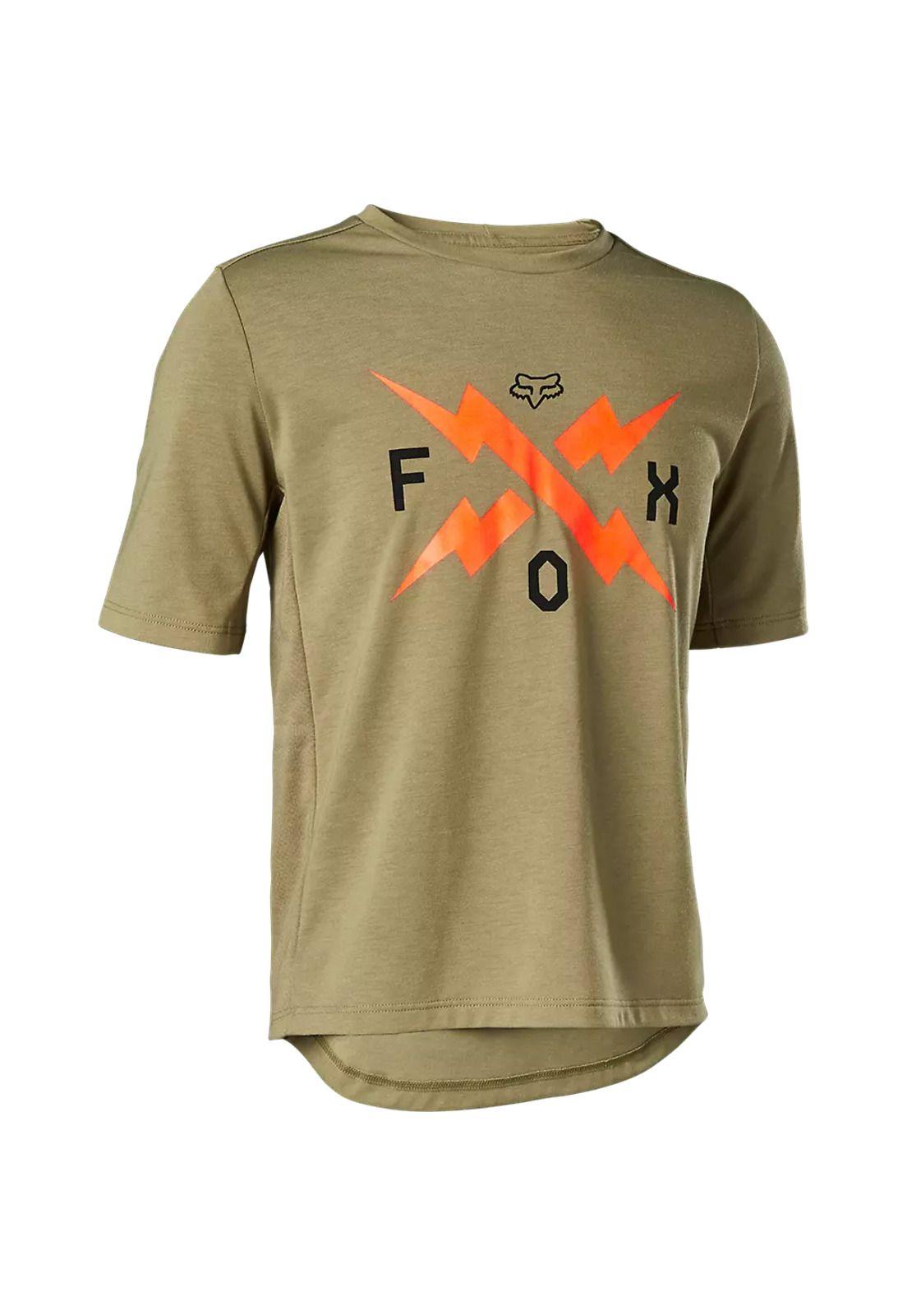 Polera Bicicleta Niño Ranger Drirelease® Cafe Fox-0