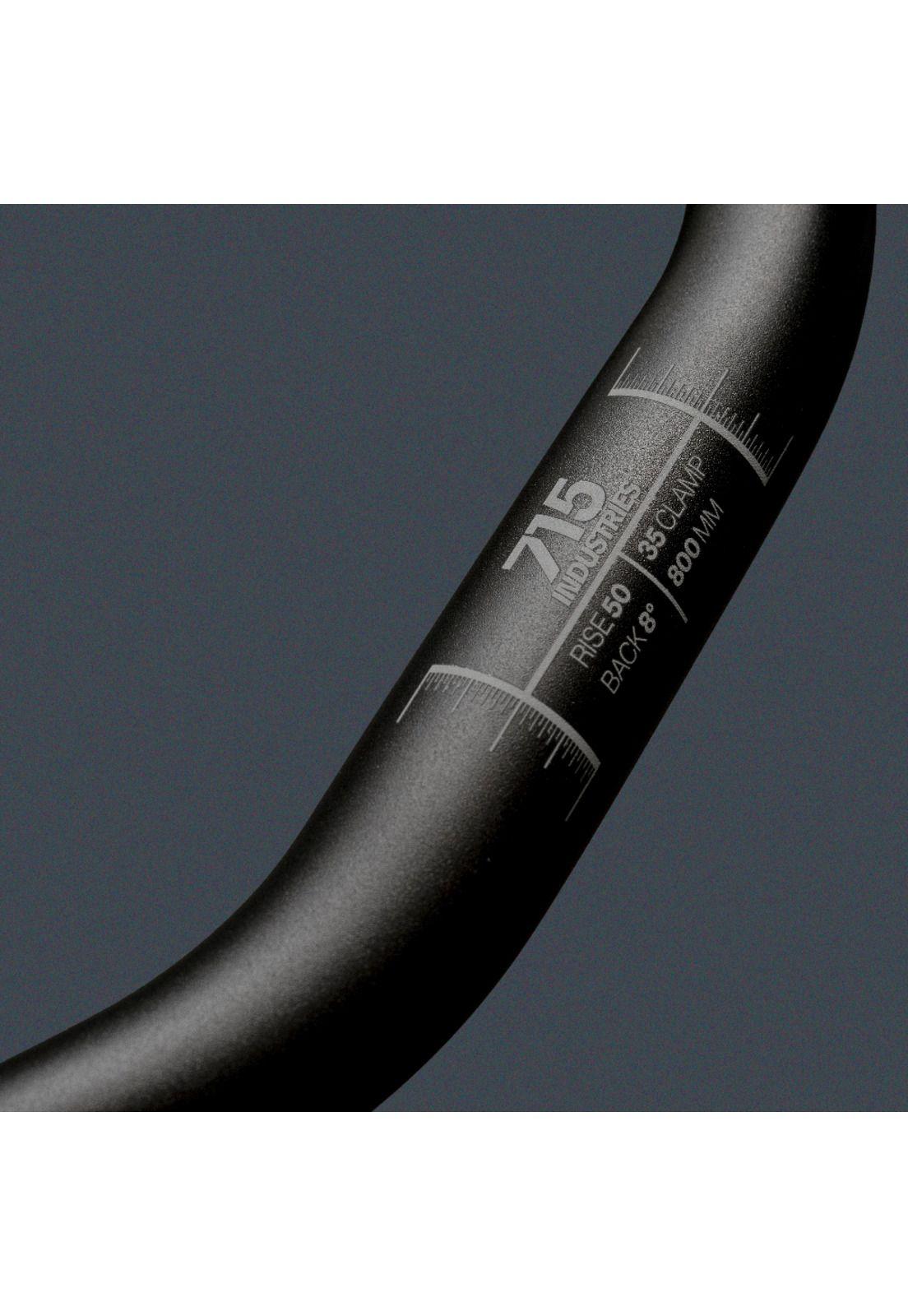 Manubrio Bicicleta 40mm Riser 35 Clap Negro 715IND-2