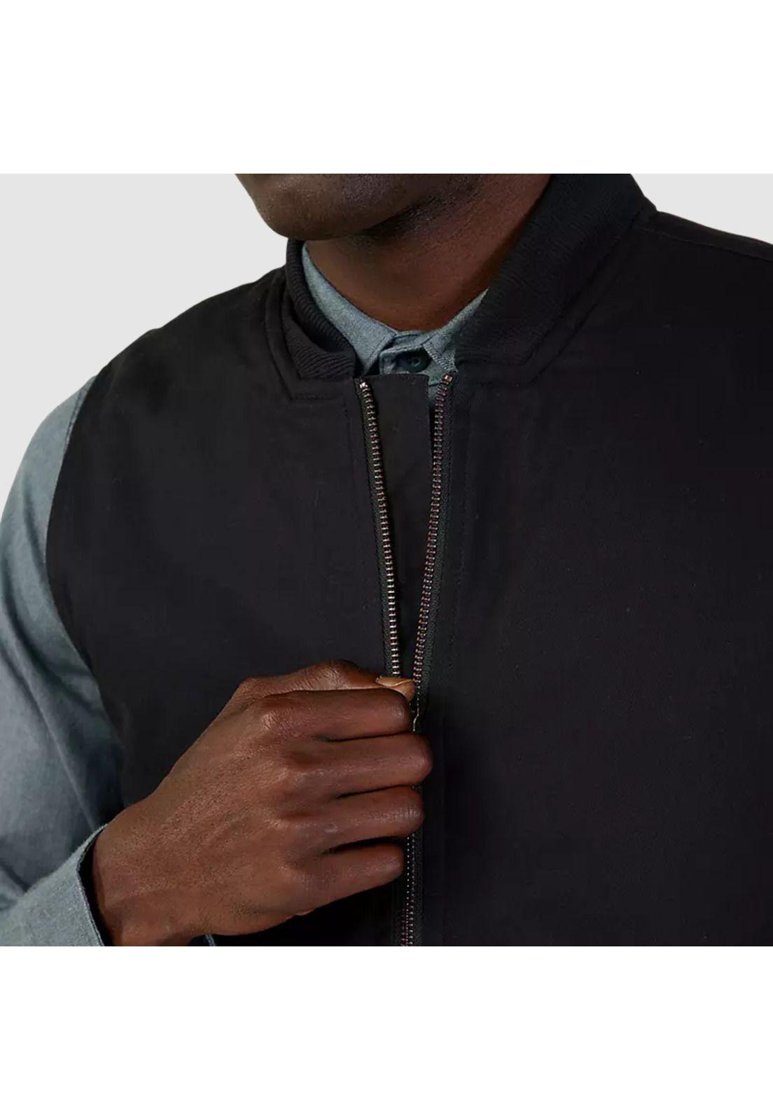 Chaqueta Lifestyle Source Sherpa Sin Mangas Negro Fox-3