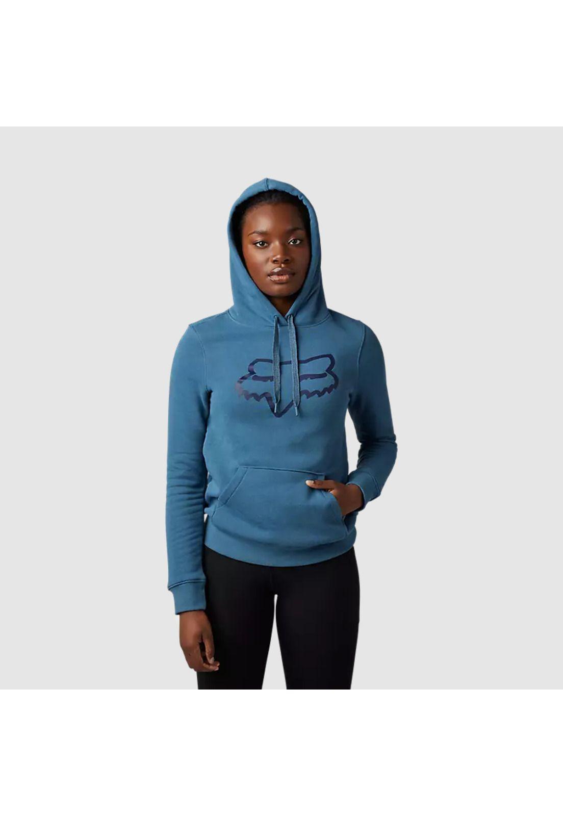Poleron Lifestyle Mujer Boundary Azul Fox-1