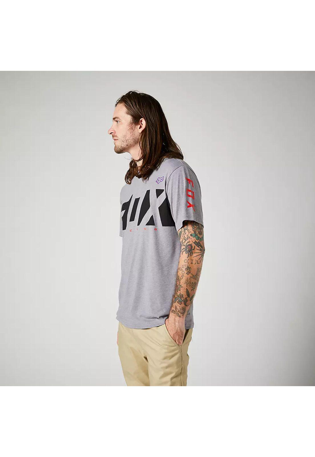 Polera Lifestyle Rkane Gris Fox-2