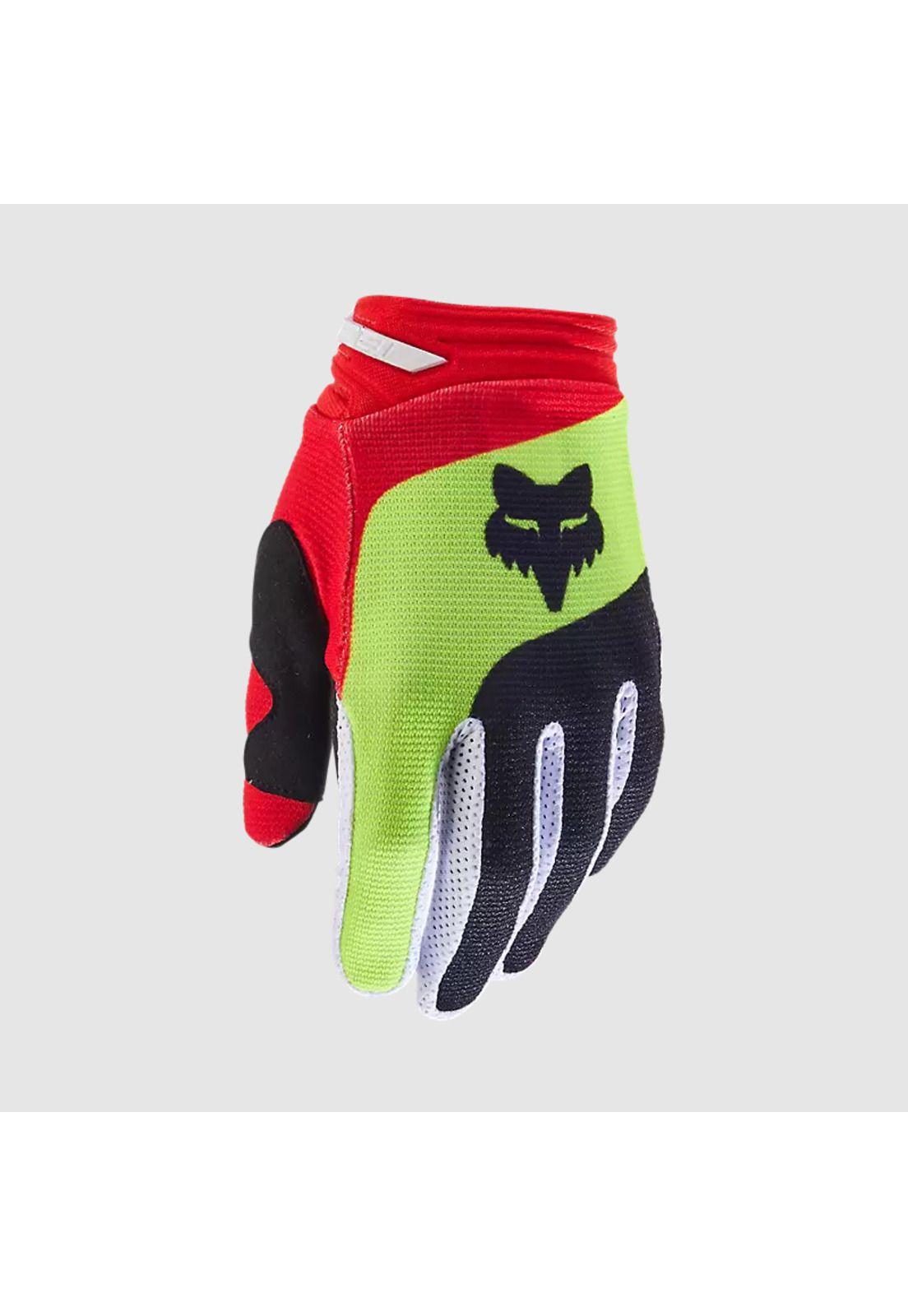 Guantes Moto Niño 180 Ballast Rojo/Amarillo Fox-0