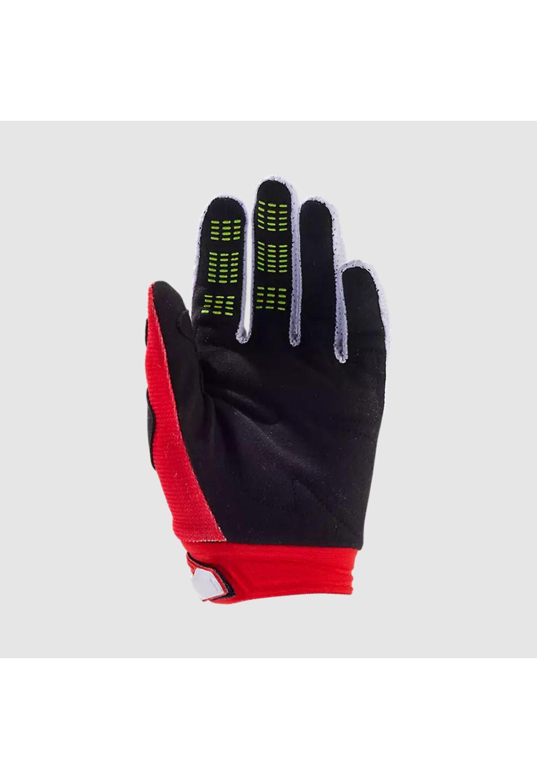 Guantes Moto Niño 180 Ballast Rojo/Amarillo Fox-1