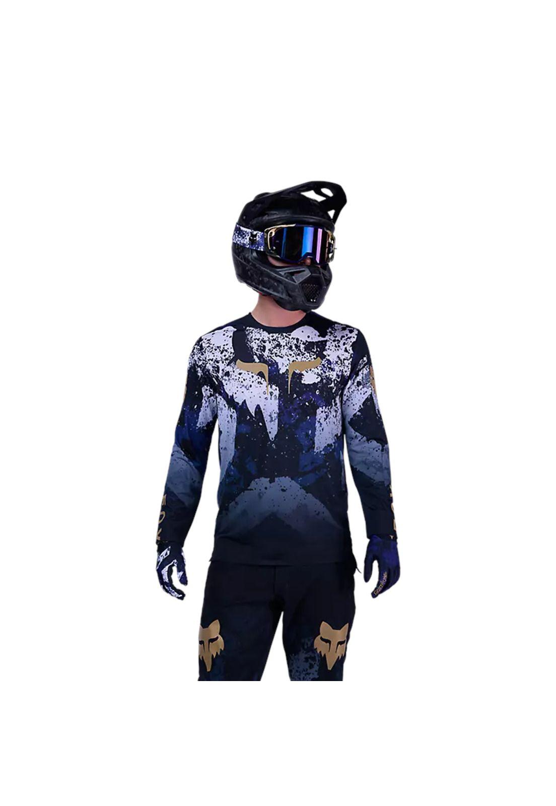 Pantalon Bicicleta Flexair Goldstone Special Edition Morado Fox-2