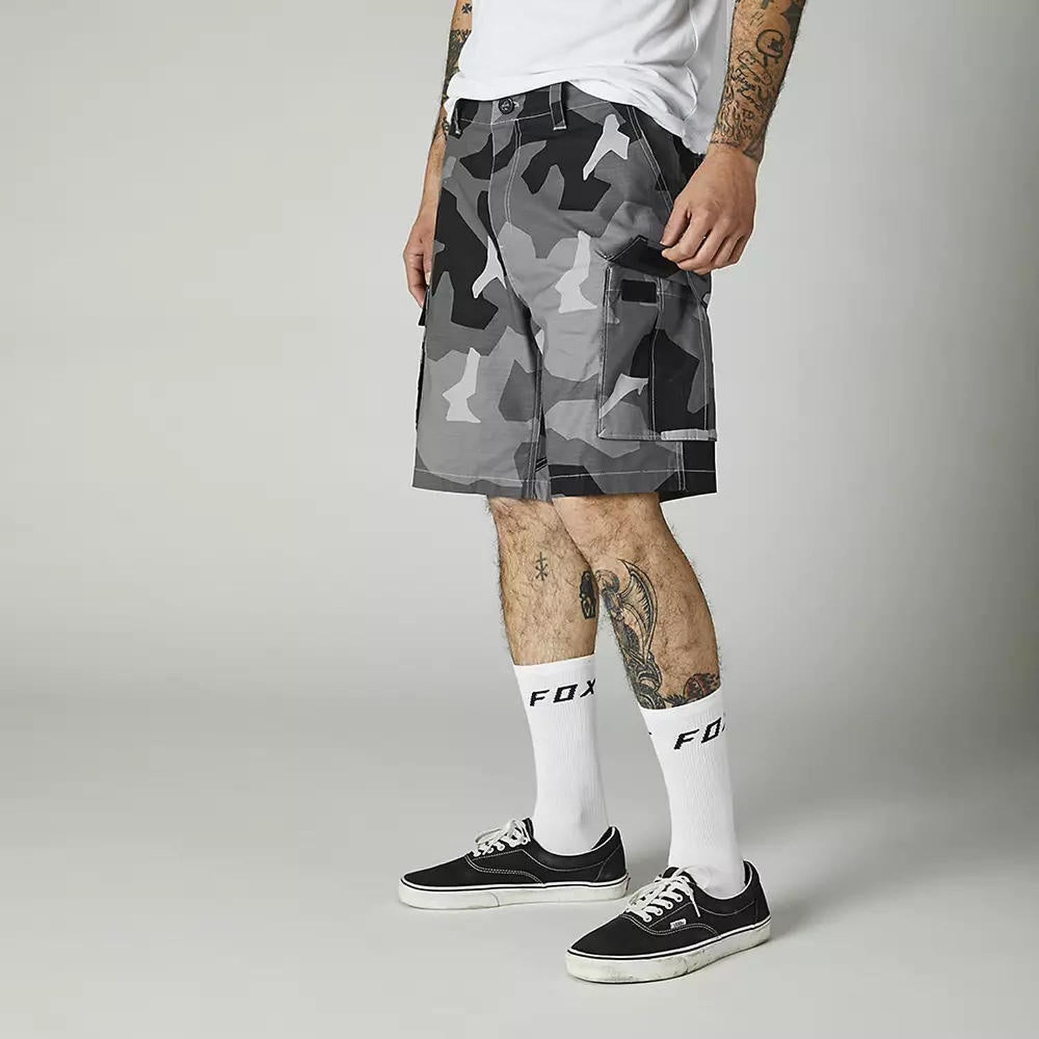 Short Lifestyle Slambozo 20 Camo Negro Fox-2