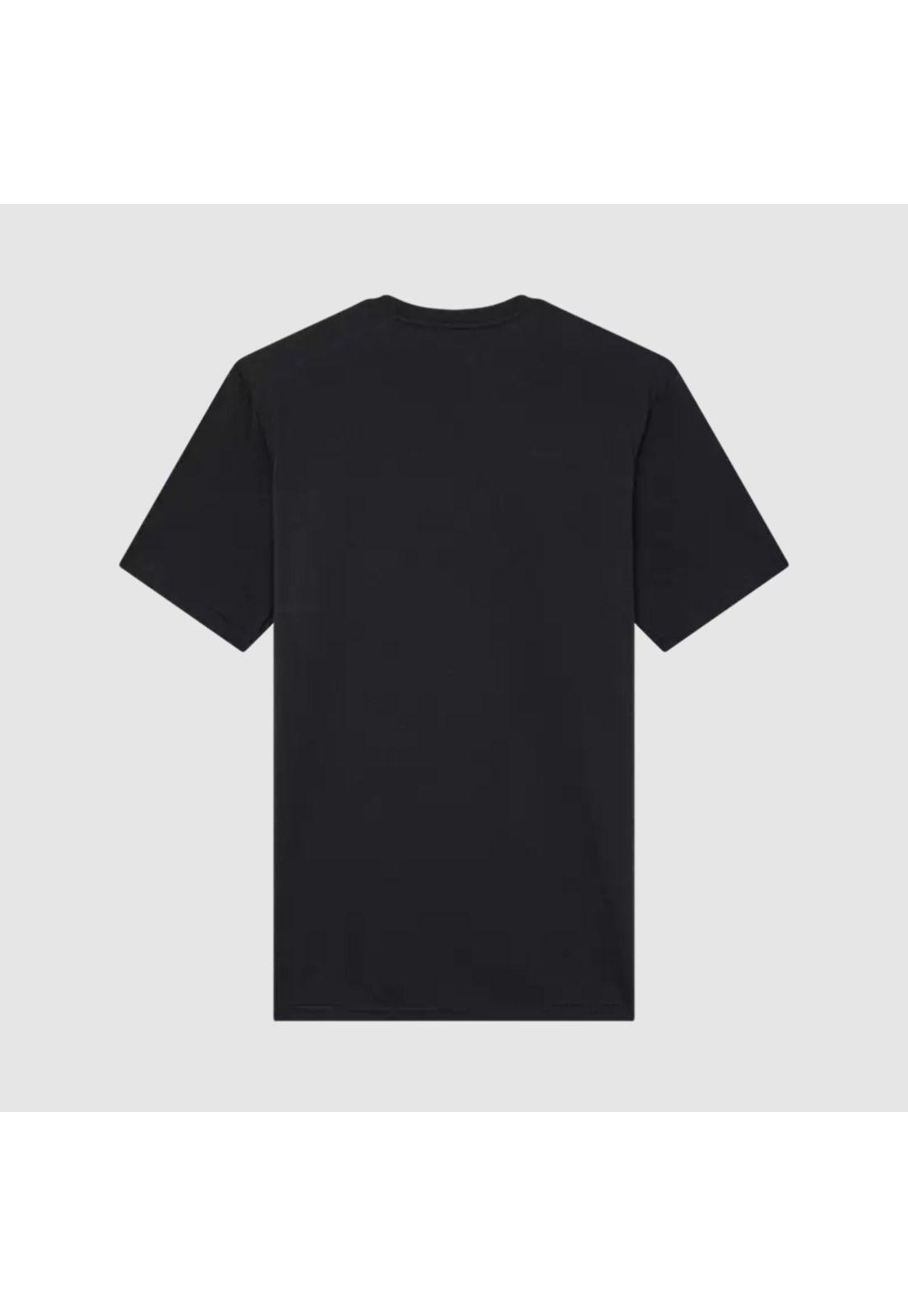 Polera Lifestyle Flag Premium Negro Fox-1