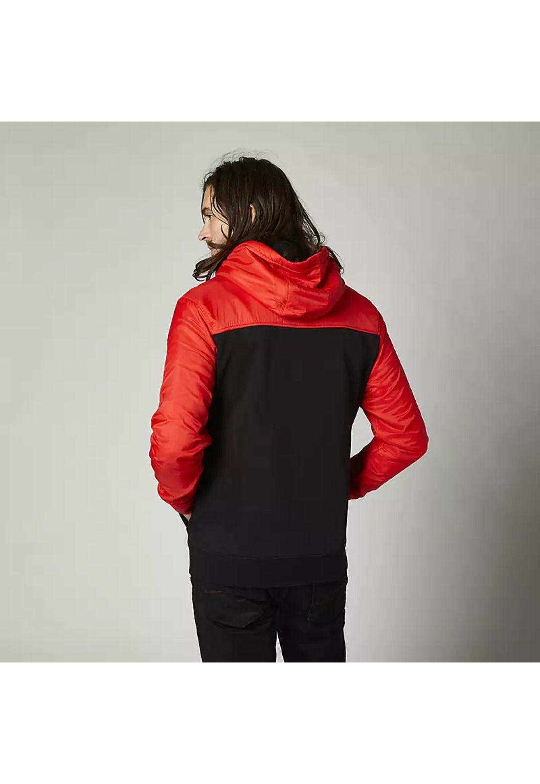 Poleron Lifestyle Pivotal Rojo/NegroFox-1