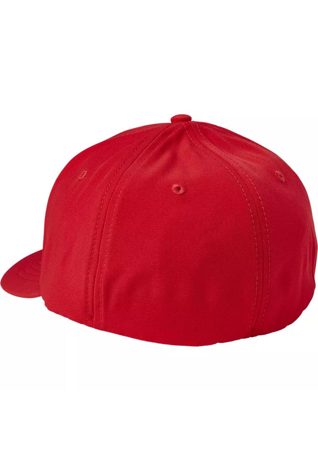 Gorro Jockey Lifestyle Pinnacle Flexfit Rojo Fox-2