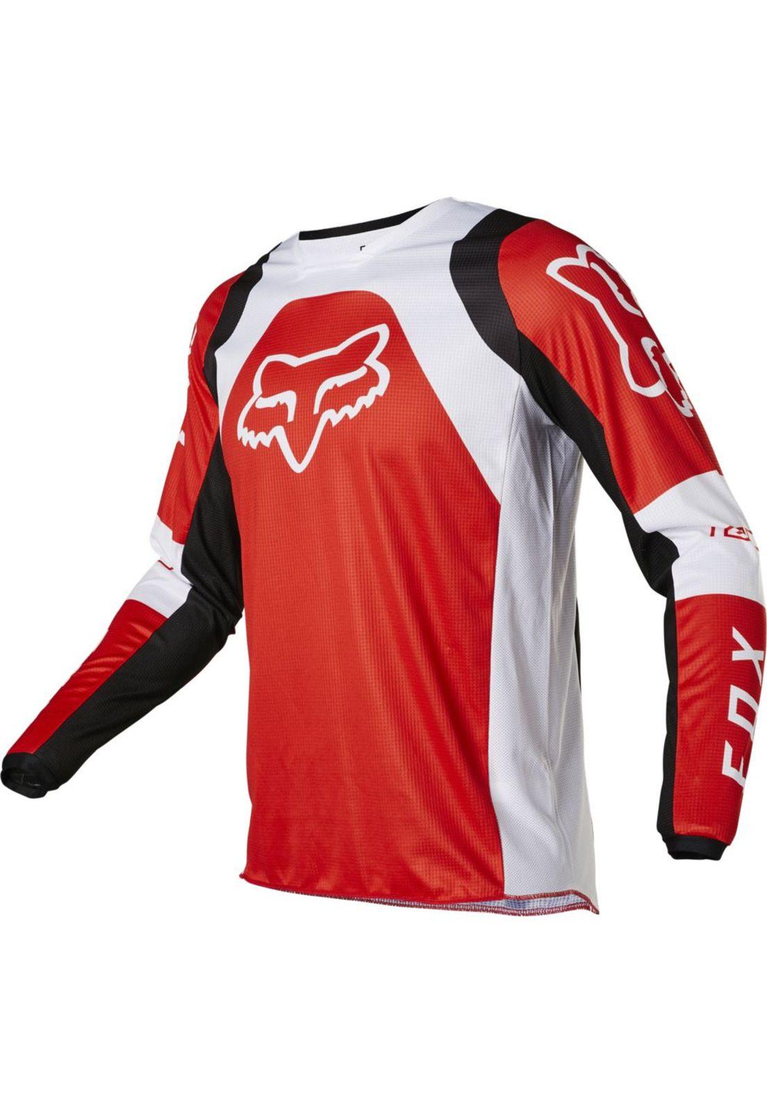 Polera Moto 180 Lux Rojo Fox-1