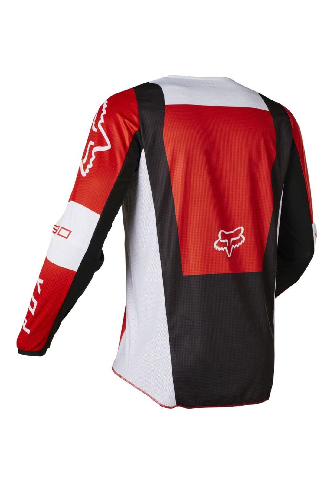 Polera Moto 180 Lux Rojo Fox-2