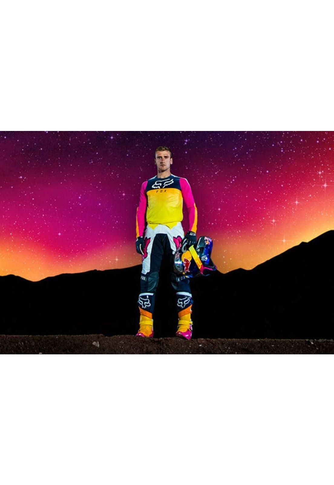Pantalon Moto Flexair Idol Multicolor Fox-3