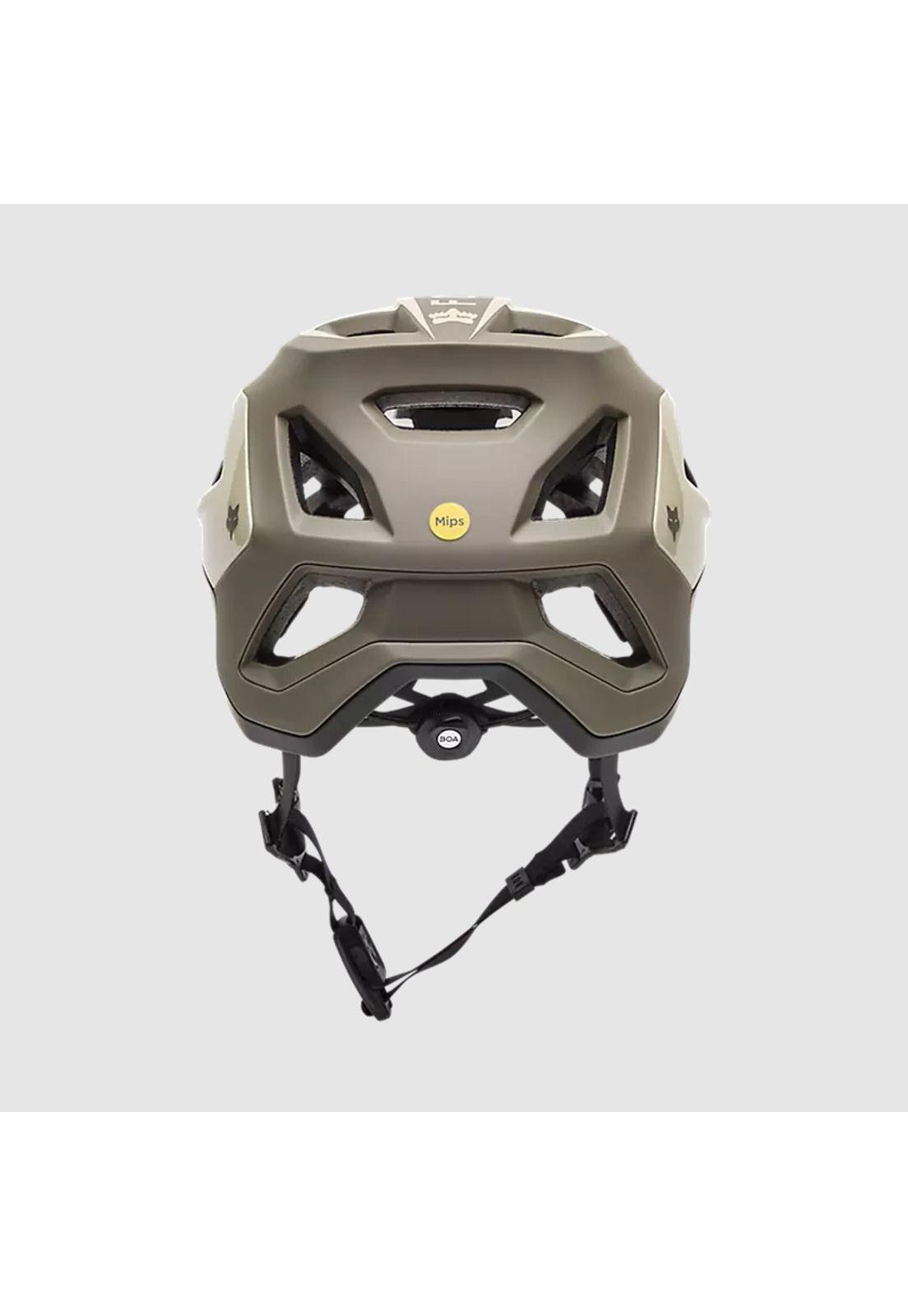 Casco Bicicleta New Speedframe Pro Defy Crema Fox-3