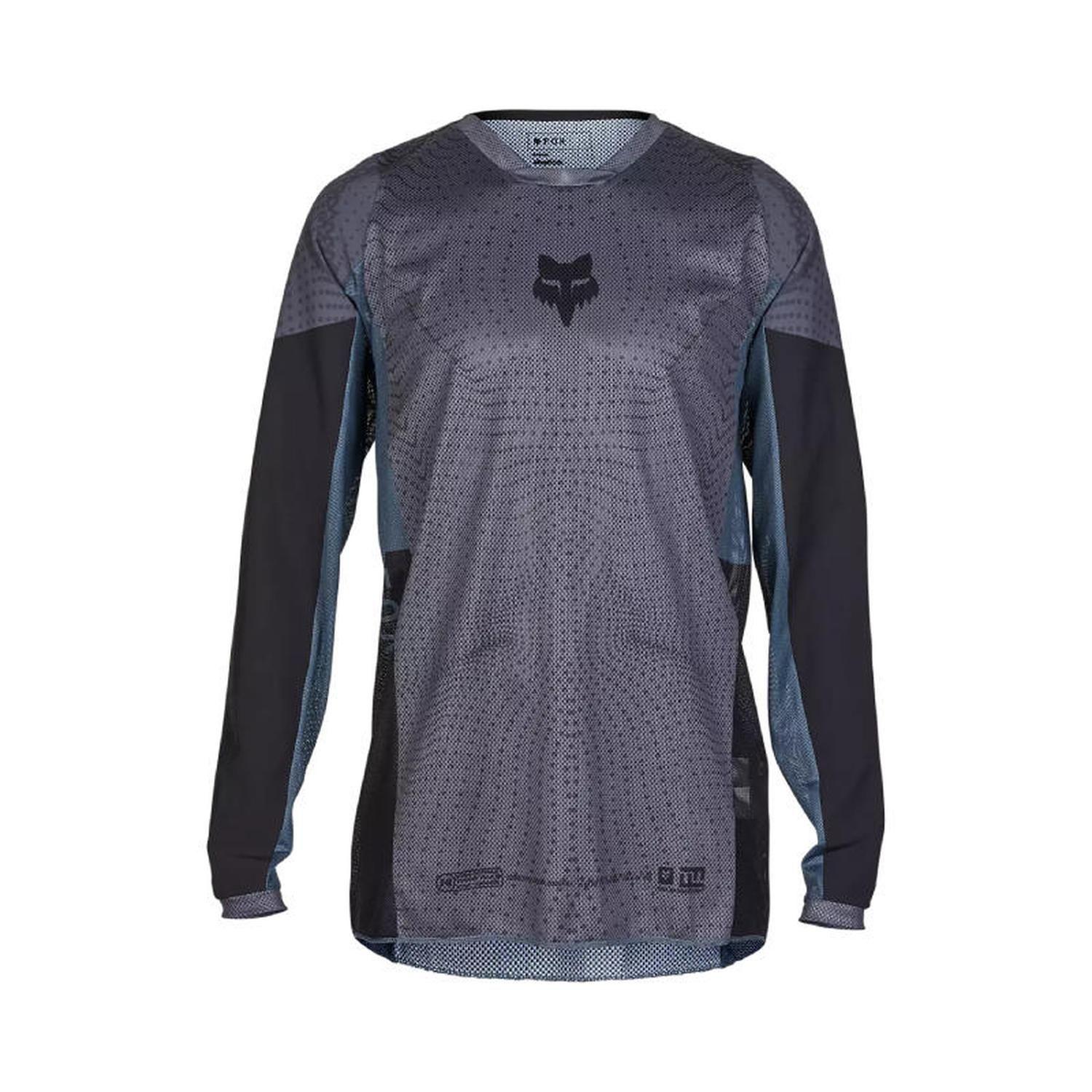 Polera Moto Ranger Air Offroad Gris Oscuro Fox-0