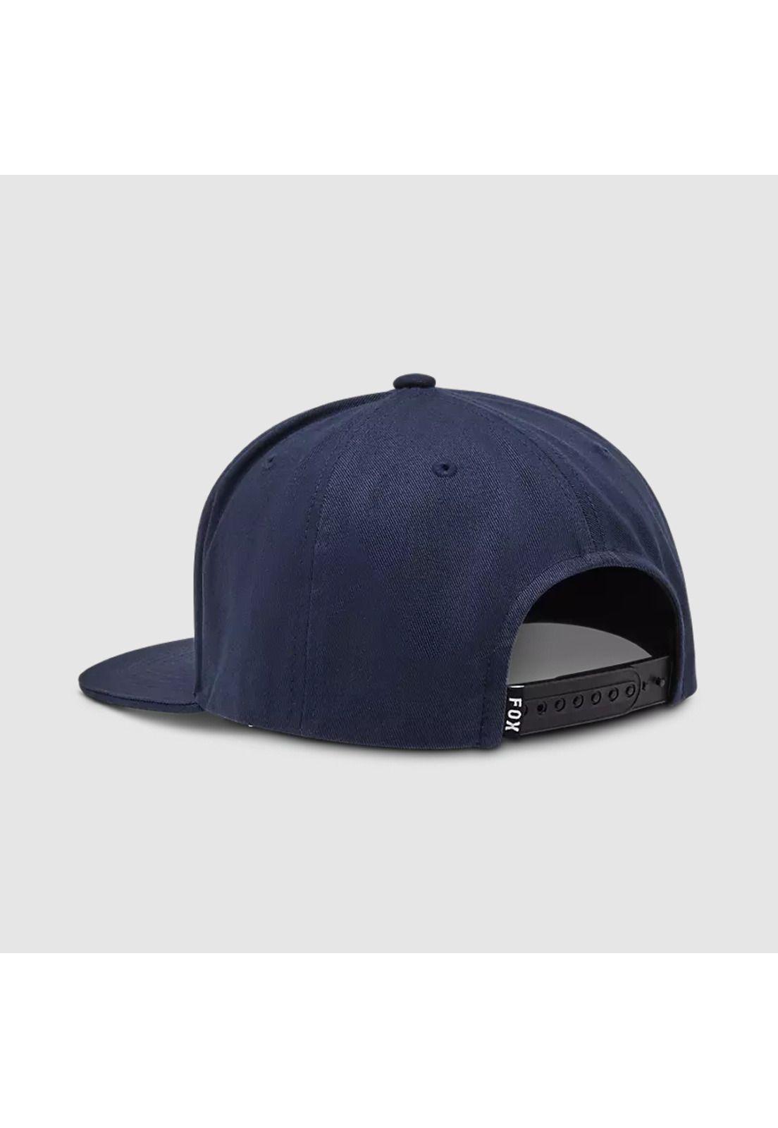 Gorro Jockey Lifestyle Throttle Snapback Azul Marino Fox-1