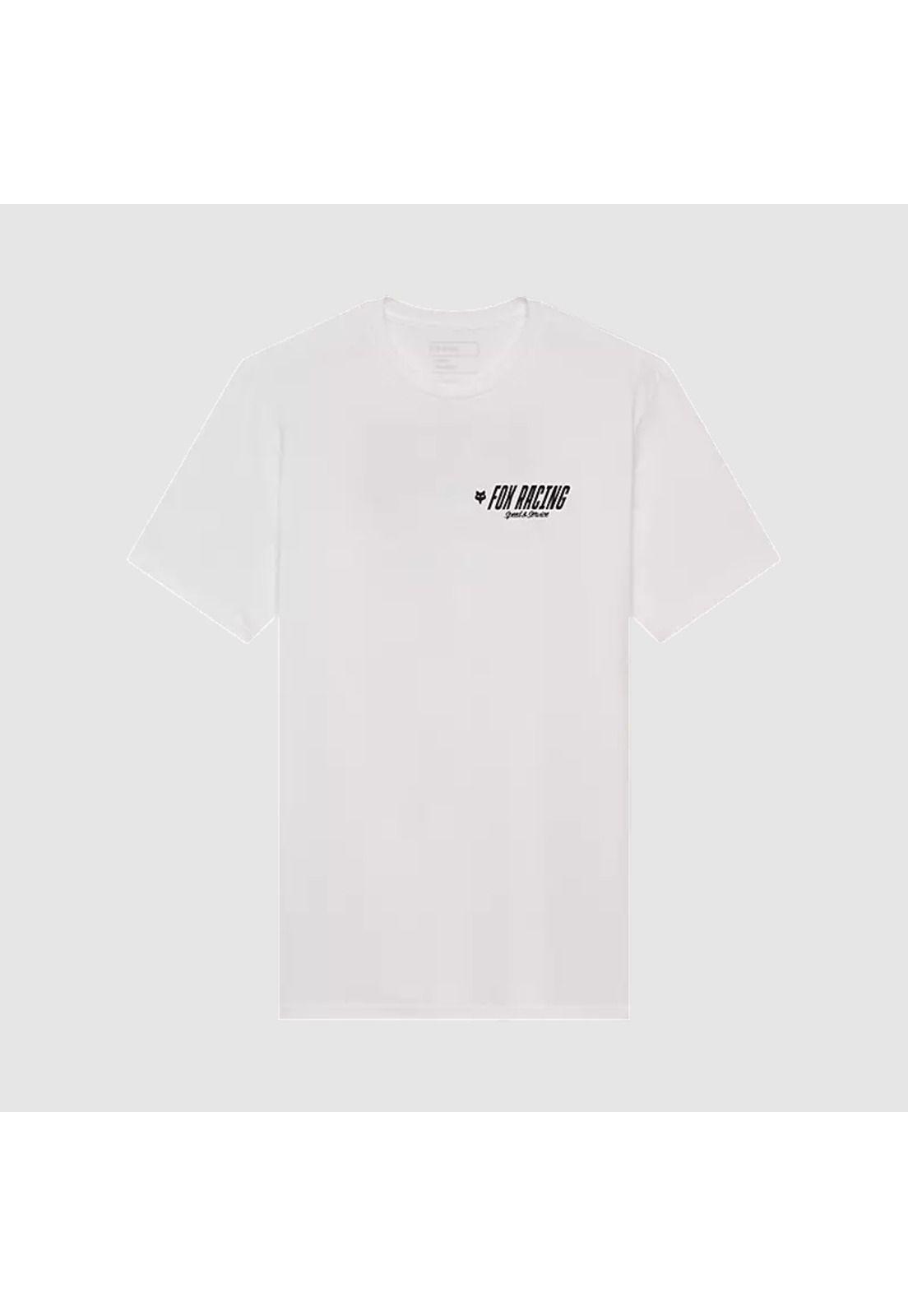 Polera Lifestyle Billboard Premium Blanco Fox-0