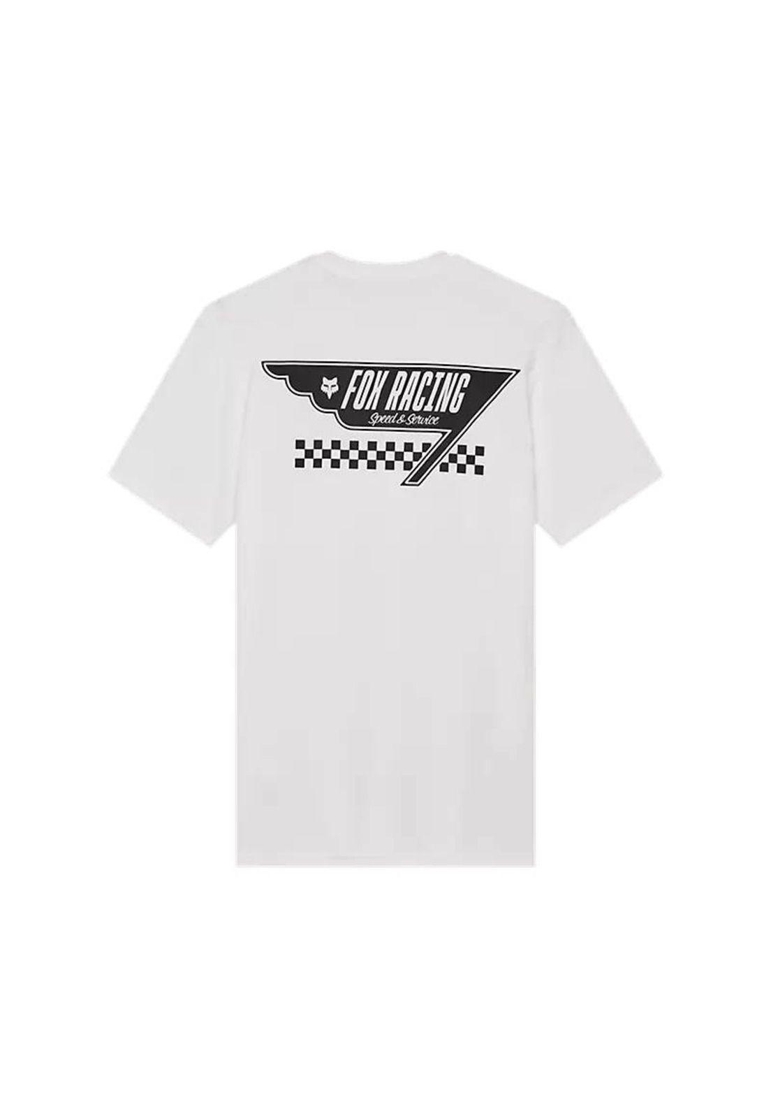 Polera Lifestyle Billboard Premium Blanco Fox-0