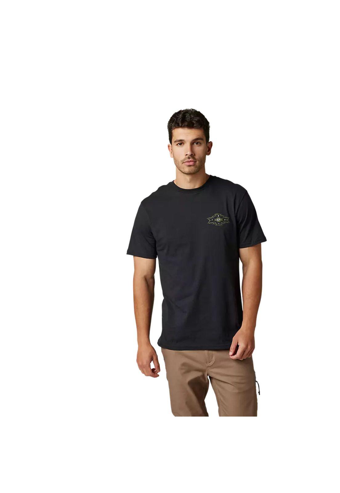 Polera Lifestyle Full Flux Negro Fox-0