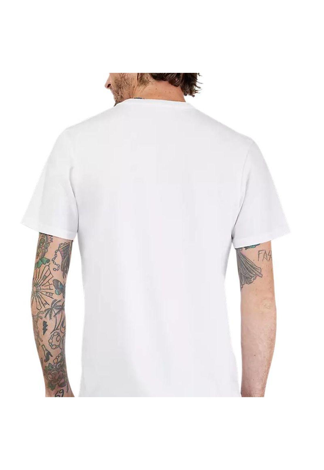 Polera Lifestyle Honda Blanco Fox-2