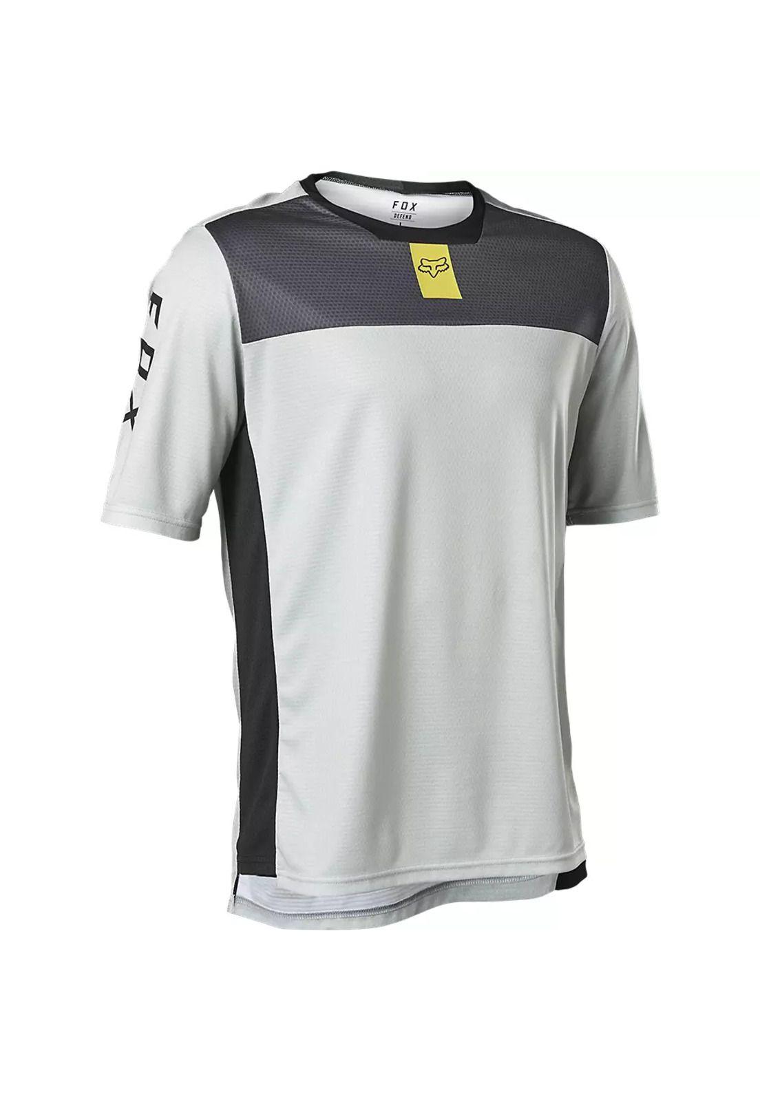 Polera Bicicleta Defend Blanco Fox-0