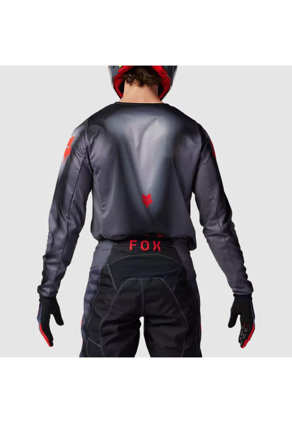 Polera Moto 180 Interfere Gris Fox-3
