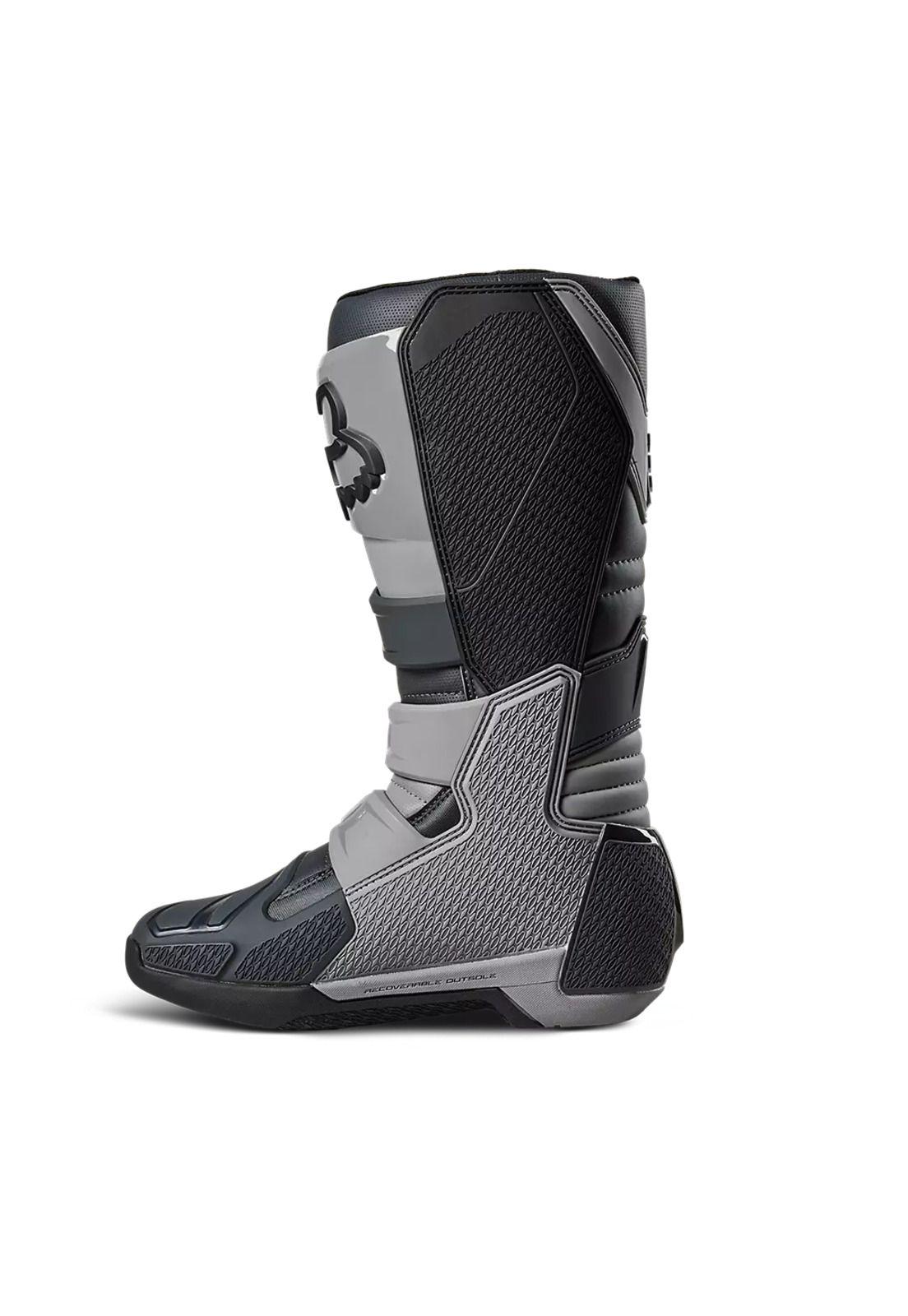 Botas Moto Comp Gris Fox-3