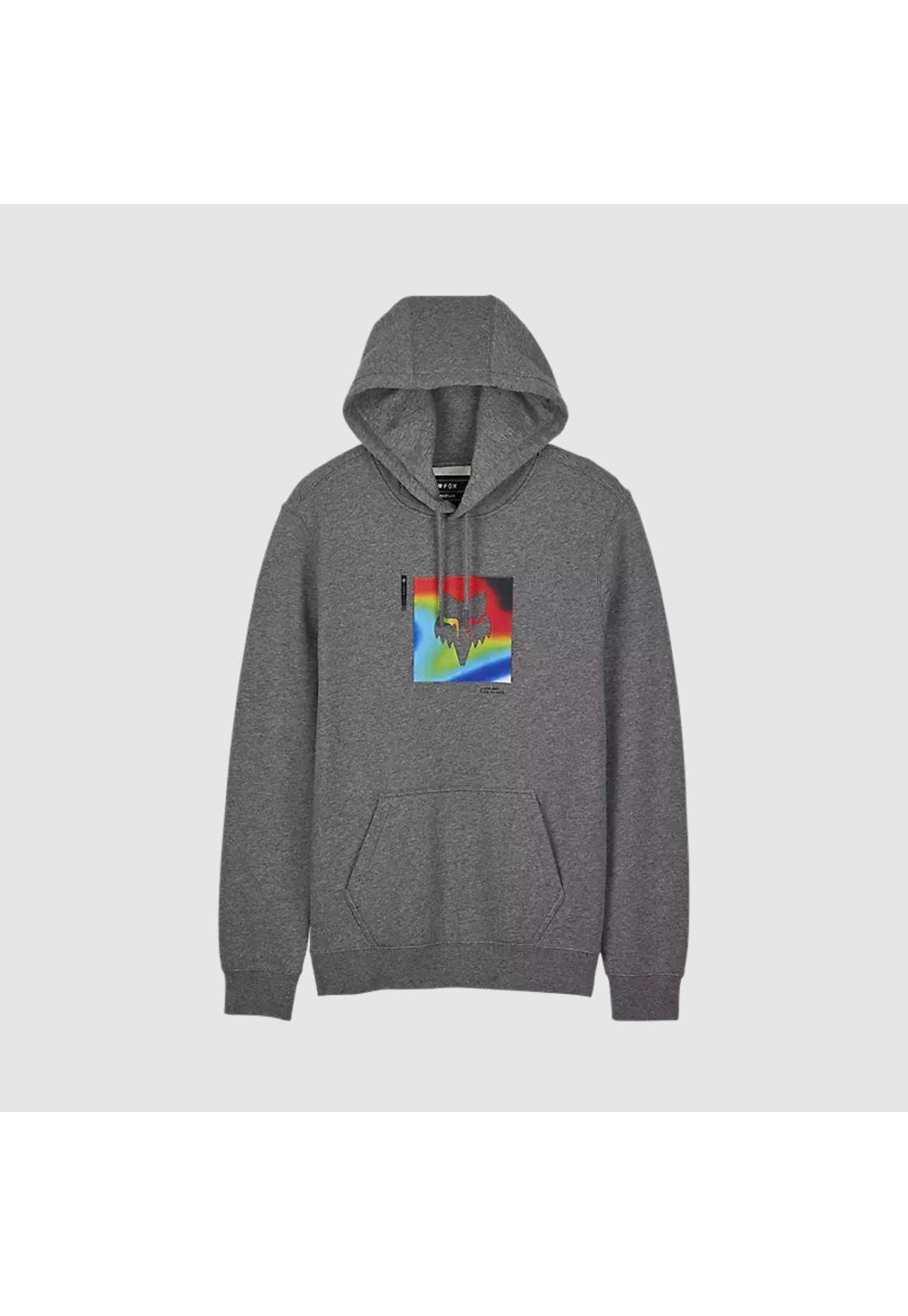 Poleron Lifestyle Canguro Scans Gris Fox-2