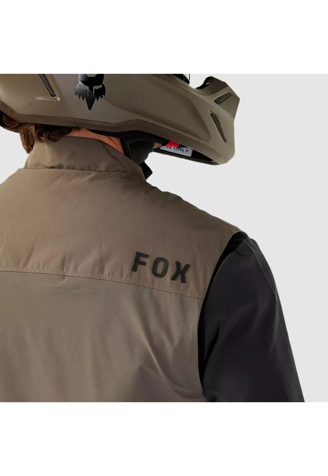 Chaqueta Moto Cortavientos Ranger Off Road Sin Mangas Cafe Fox-7