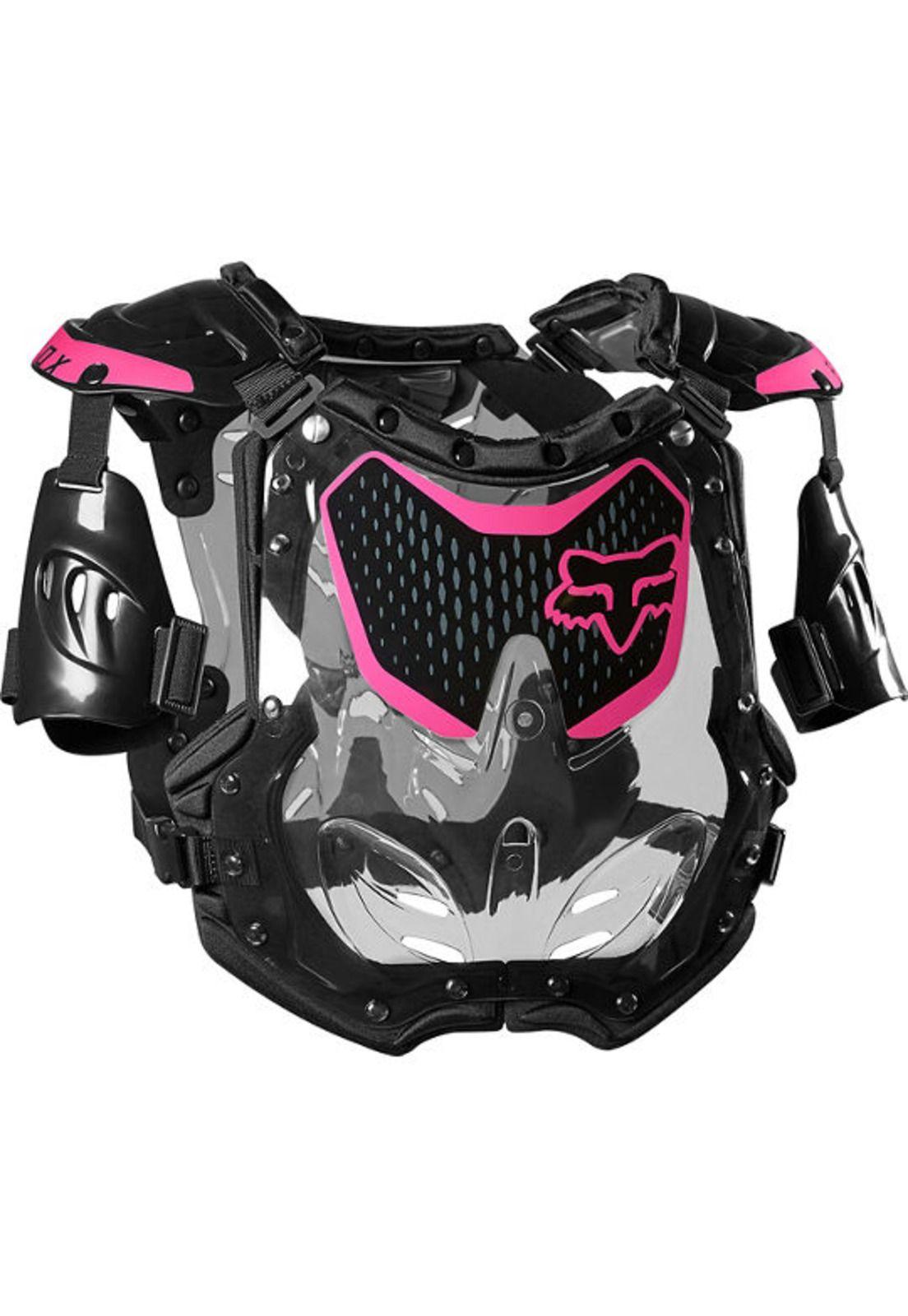 Jofa Moto Mujer R3 M/L Negro/Rosado Fox-0