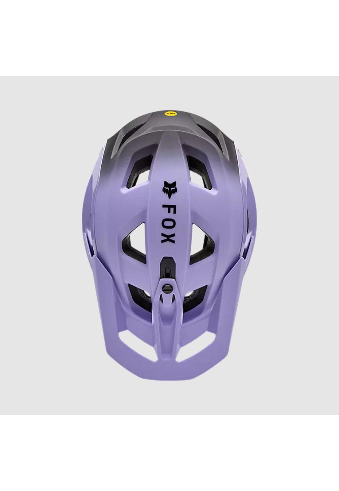 Casco Bicicleta New Speedframe Pro Backfade Morado Fox-2
