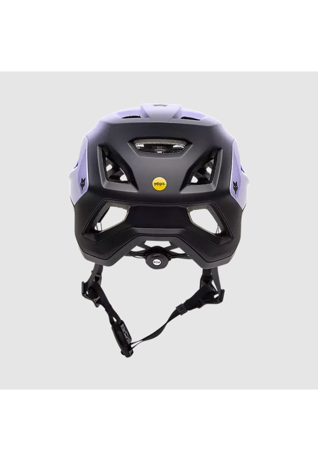 Casco Bicicleta New Speedframe Pro Backfade Morado Fox-3