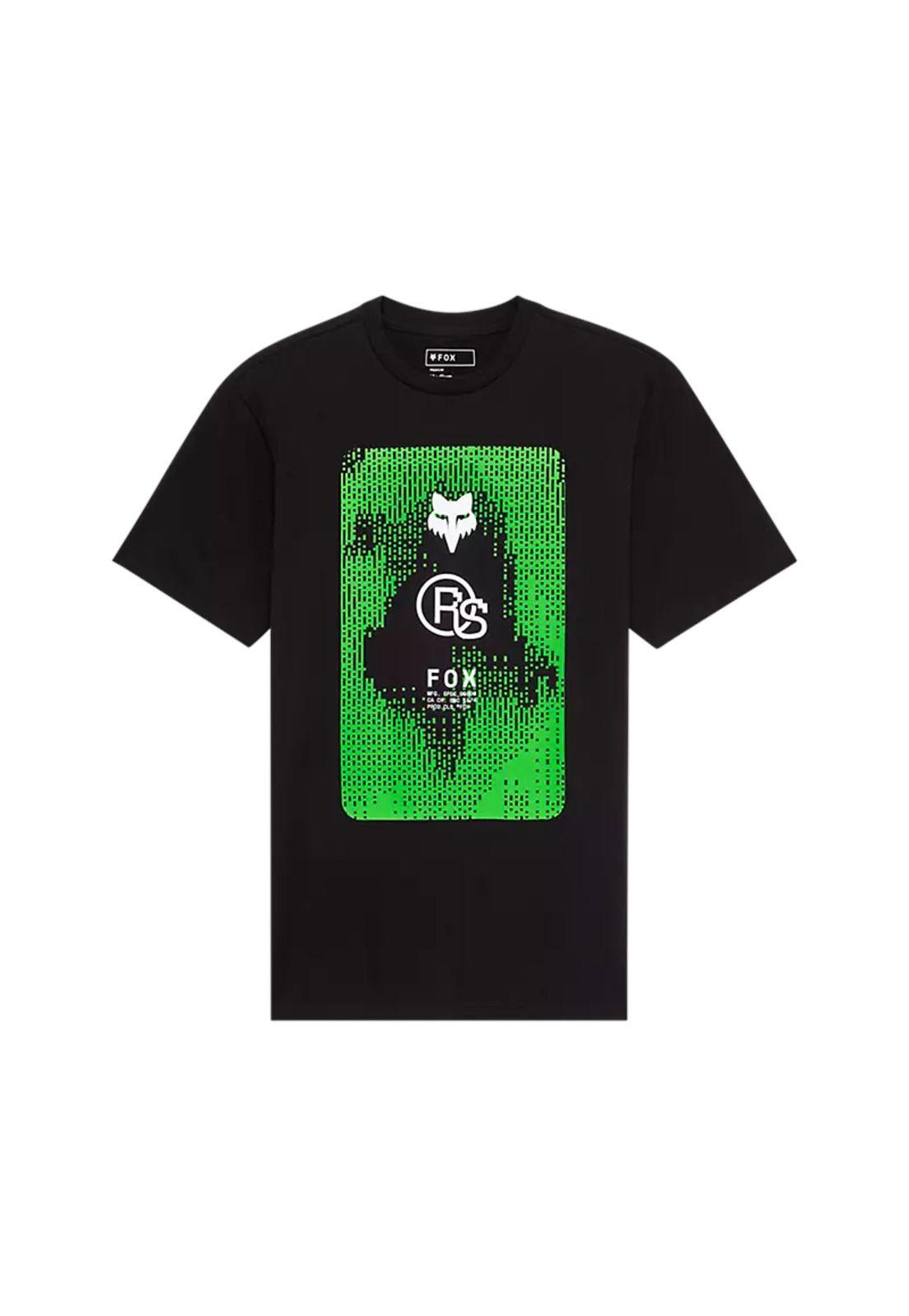 Polera Lifestyle RS Premium Negro Fox-0