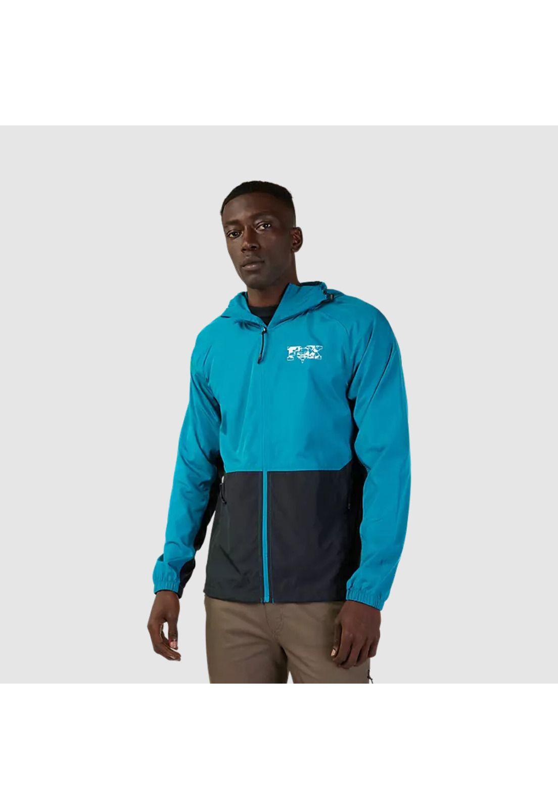 Chaqueta Lifestyle Cortavientos Cienega Celeste Fox-1