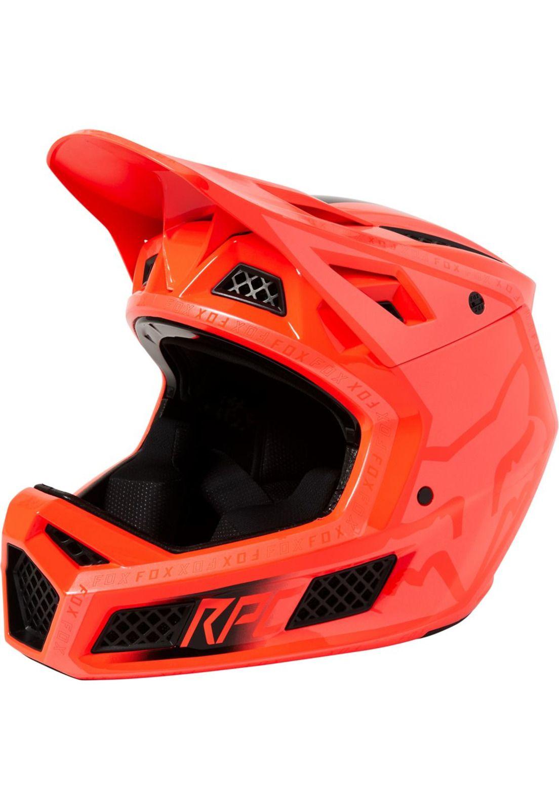 Casco Bicicleta Rampage Pro Carbon Mips Rojo Fox-1